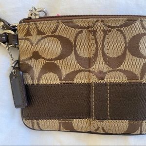 Coach Small Wristlet Pouch